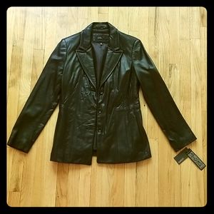 Avanti New York Size Medium Womens Leather Jacket